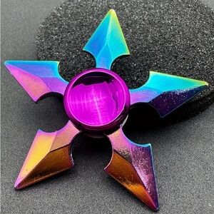 Colorful Zinc Alloy Fidget Spinner